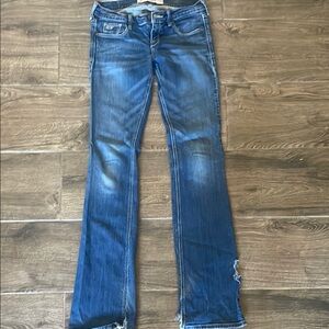 Hollister Blue Boot Cut Jeans with Classic Flare